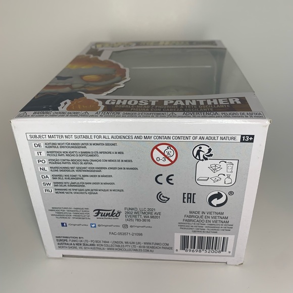 Funko Pop Ghost Panther- NWT - Picture 5 of 5